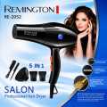 REMINGTON RE-2052 Professional Dryer 2Speed 2Heat Setting Hair Dryer with Diffuser 3000Watt  (Hot & Normal Air). 