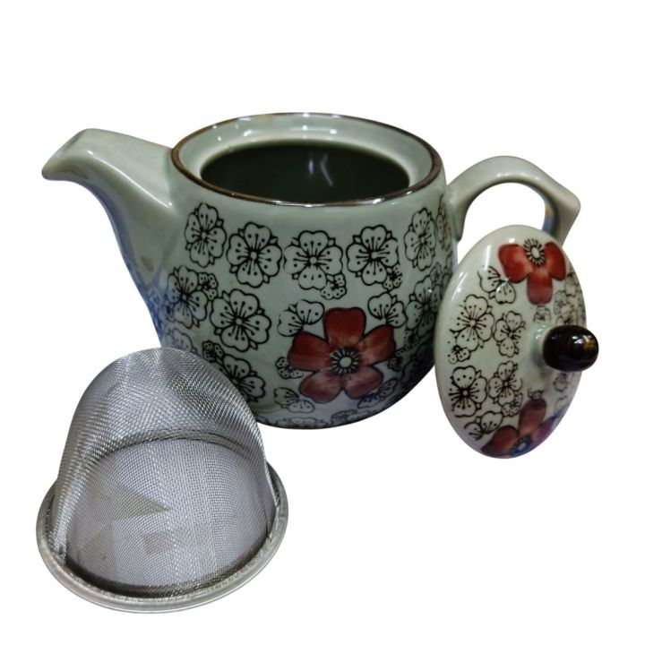 500ml%20Flower%20Printed%20Ceramic%20Teapot%20with%20Stainless%20Steel%20Strainer%20-%20Image%204