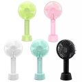Portable Rechargeable Usb Mini Fan With 3 Speed And a Stand. 