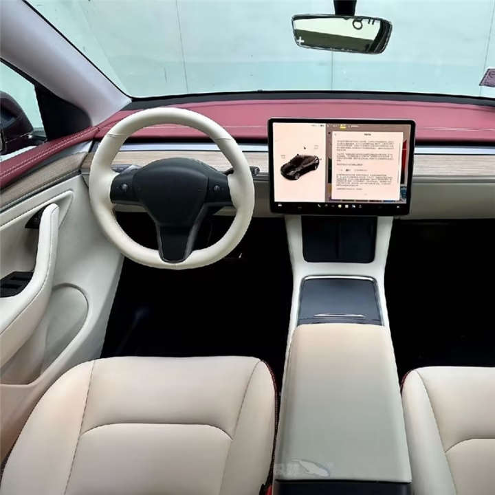 Hand-Stitched%20Car%20Steering%20Wheel%20Cover%20White%20Car%20Accessories%20for%20Model%203%20Model%20X%20Model%20Y%20Model%20S%20-%20Image%206