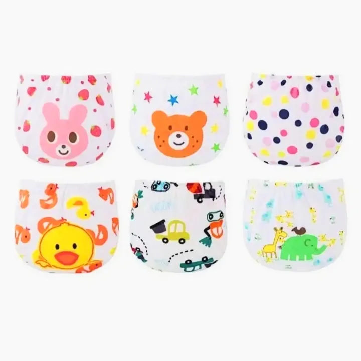 Reusable Baby Button Diaper ( 1 Pc Diaper and 1 Pc Pad ) | Daraz.com.np