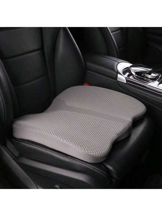 Car Memory Foam Heightening Seat Tailbone Coccyx Lower Back Pain Relief Cushion For Office Chair Wheelchair And More.