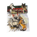 Multicolor Plastic Domestic Animals Toys. 