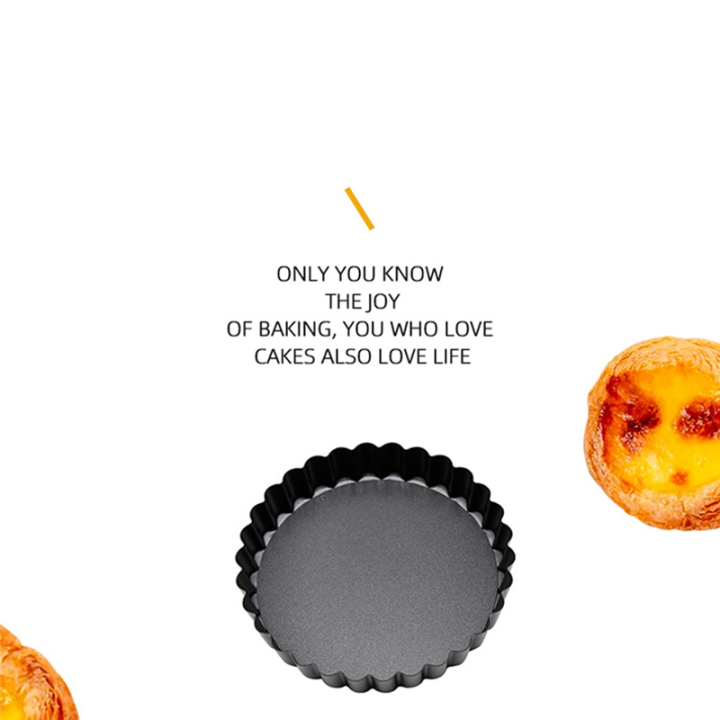 32PCS%203%20Inch%20Mini%20Tart%20Pans%20Egg%20Tart%20Mold%20with%20Removable%20Bottom%20Round%20Quiche%20Pan%20Mini%20Pie%20Pans%20Bakeware%20Mold%20-%20Image%205
