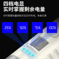 New LED White Laser Bright Light Flashlight Multi-function Digital Display Flashlight COB Large Flood Working Side Light. 