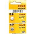 Maxell SR927SW 1.55V Silver Oxide Mercury Free Battery for Watch and Electronics. 