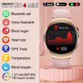 Wenefang 2025 New For Huawei IOS GPS Track Smart Watch Women AMOLED HD Screen Fashion Heart Rate Blood Sugar NFC Bluetooth Call Lady Smartwatches. 
