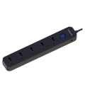 Digicom Surge Protector 5 Universal Extension Socket With 2 Meters Power Cord Dg-V50 - Black - Multiplug |. 