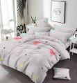 Stripes With Heart Bedsheet Set. 