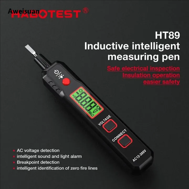 Aweisuan%20HT89%20LED%20Non-Contact%20Voltage%20detector%20indicator%20Profession%20Smart%20test%20pencil%20Live/phase%20wire%20Breakpoint%20NCV%20Continuity%20Tester%20-%20Image%205