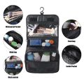 Hanging Toiletry Bag Cloth Travel Wash Bag Portable Makeup Organizer Bag With Hooks Large Capacity. 