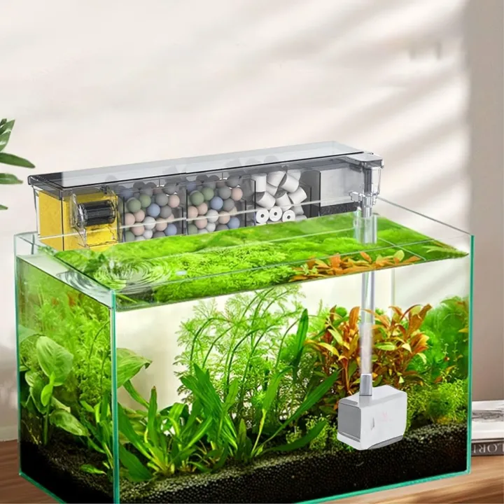 SOBO%20AQ%E2%80%9118H%20External%20Bio%20Top%20Filter%20for%20Aquariums,%206W%20Hang-On%20Waterfall%20Design%20-%20Image%202