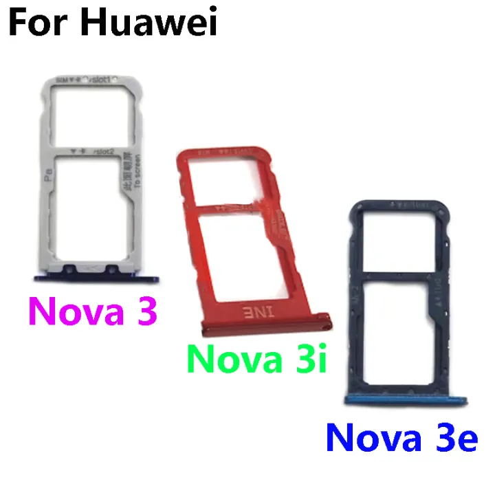 SIM%20Card%20Tray%20Slot%20Holder%20Adapter%20For%20Huawei%20Nova%203%203e%203i%20Accessories%20-%20Image%206