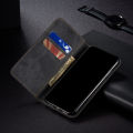 lthmy for OnePlus Nord 2T case Retro Denim Leather Flip Wallet Stand Casing Cover. 