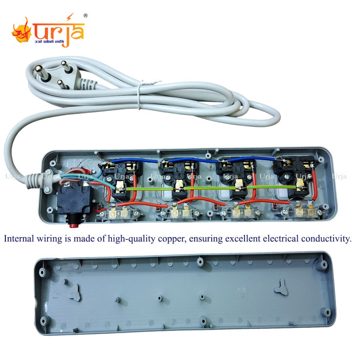 Urja%20(984-2M)%204%20Port%20Surge%20Protector%20%E2%80%93%20100%25%20Copper,%204000W%20(16A)%203%20Pin%20Extension%20Multiplug%20with%20Earthing,%20Individual%20Switches%20&%20LED%20Indicator%20-%20Image%208