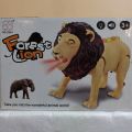 Battery operated Walking and Roaring Lion. 