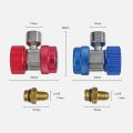 R134A Car Air Conditioner Fluoride Quick Coupling and Liquid Refrigerant Conversion Quick Coupling Tool. 