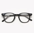 Black Spring Frame Glasses Anti Light Block Ray Cut Women Prescription Glasses. 