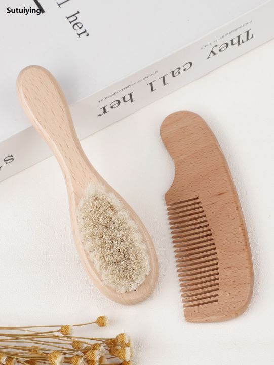 Sutuiying%20Beech%20airbag%20comb,%20wool%20brush,%20flat%20comb,%20portable%20Luxury%20baby%20shampoo%20brush,%20wool%20soft%20brush,%20hair%20comb%20set%20-%20Image%203