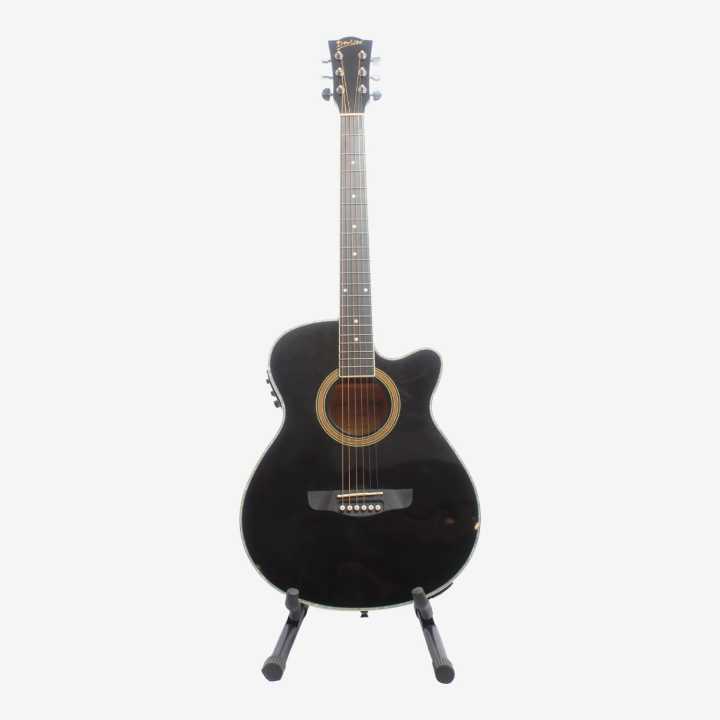 Deviser Semi Acoustics Wooden Guitar L-706-BKWith Guitar Bag And String Set/Peak
