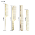 Sutuiying 4pcs Professional Comb Set Stainless Steel Space Aluminum Hairbrush Bargain price Salon Pointed Tail Comb Hair Brush Haircutting Barber Tools. 