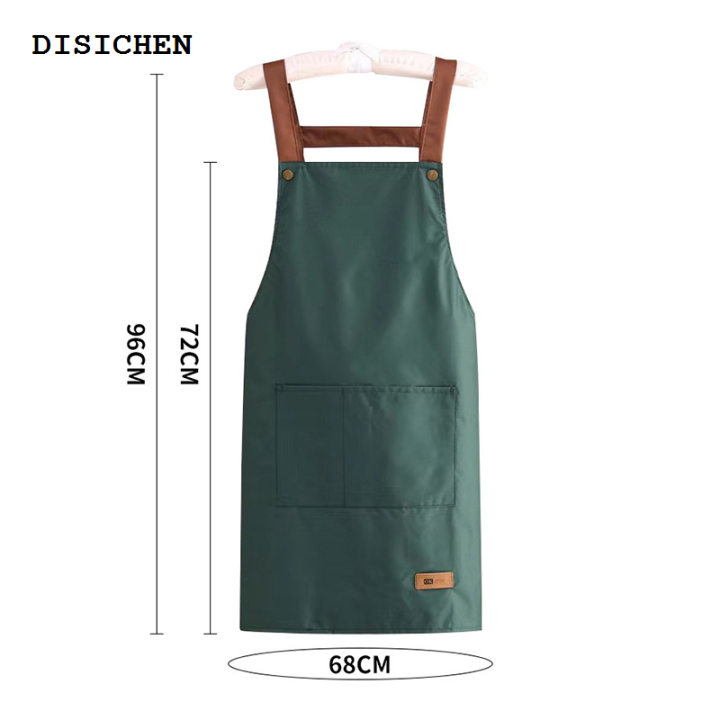 DISICHEN%202025%20Kitchen%20Apron%20Women%20Men%20Waterproof%20And%20Oil%20Release%20Catering%20Work%20Clothes%20With%20Pockets%20Home%20Hotel%20Resturant%20Coffee%20Shop%20Cleaning%20-%20Image%205