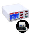Digital USB Charger 6 Multi Port Fast Charging Station Mobile Phone Fast Charger. 
