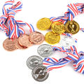 Gold Silver Bronze Award Medal Winner Reward Football Competition Prizes Award Medal For Souvenir Gift Outdoor Sport Kids ToysGENGLI. 