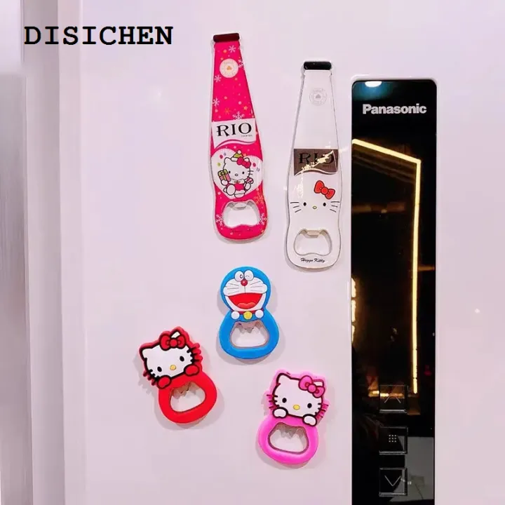 DISICHEN%20Original%20Sanrio%20Hello%20Kitty%20Bottle%20Opener%20Cute%20Cartoon%20Silicone%20Stainless%20Steel%20Opener%20Mymelody%20Fridge%20Magnet%20Kitchen%20Bar%20Tool%20-%20Image%206