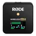 Rode Wireless GO II 2-Person Compact Digital Wireless Microphone System/Recorder (2.4 GHz, Black). 