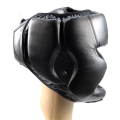 3X Black Good Headgear Guard Training Helmet Kick Boxing Protection Gear. 