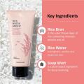 The Face Shop Rice Water Bright Facial Face Foaming Cleanser [300 ml, Pink] By Dream Skin Nepal. 