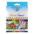 Doms C3 Pencil Colors(Half)-12 Colors. 