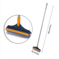 Multicolor 2 In 1 Tile Cleaner Brush With Scraper, Long Handle Floor Wiper Rotatable Bathroom Kitchen Floor Cleaner. 