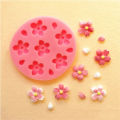 3D Sakura Shape Silicone Mold DIY Cherry Blossom Fondant Jelly Chocolate Cake Decor Tools Clay Plaster Baking Mold Bayline. 