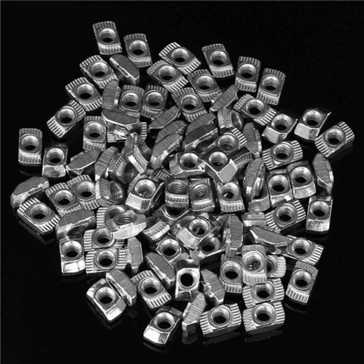 fasdaga%20300%20Pcs%20M5%20Hammer%20Nut%20Carbon%20Steel%20Aluminum%20Connector%20T%20Fastener%20Sliding%20Nut%20-%20Image%208