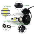 Bike Rtd Led Fog Headlight Bulb With High Beam & Low Beam Waterproof Ultra Bright White Light (12V - 35W). 