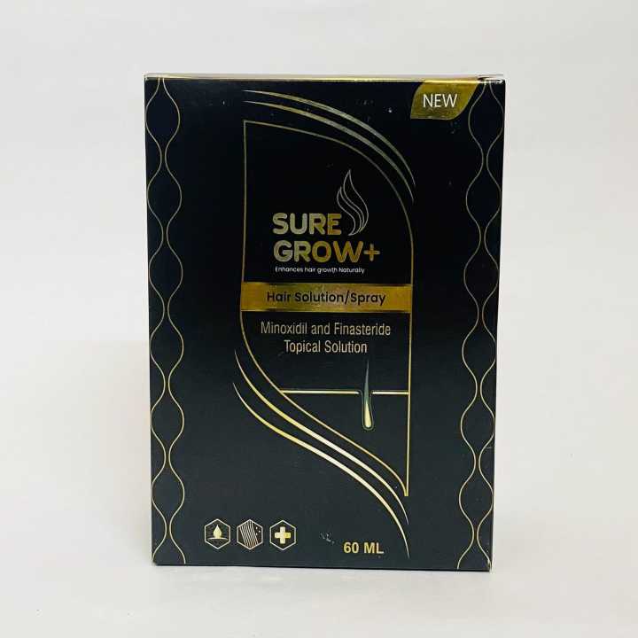 Sure Grow Minoxidil 5% And Finasteride 0.1% Topical Solution,60 Ml