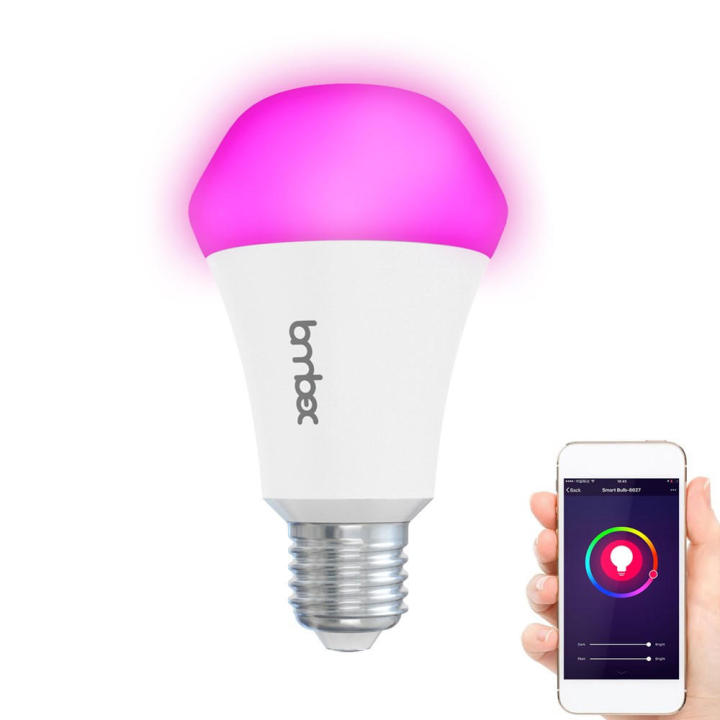 Lombex E27 RGBWW mart light bulb compatible with Alexa