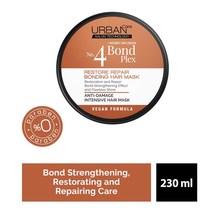 Urban%20Care%20No:4%20Bond%20Plex%20Restore%20Repair%20Bonding%20Hair%20Mask%20230%20ml%20-%20Image%202