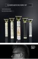 Vintage T9 Trimmer Professional Hair Clipper Electric Hair Trimmer Cordless Shaver Trimmer 0mm Men Barber Hair Cutting Machine - Base. 