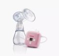 Farlin Manual Cum Electric Breast Pump - Electric Pink. 