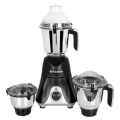 Faber Hilux 550W Blender Mixer Grinder, 3 SS clip lock jars & blades || low-noise copper motor, up to 18000 rpm speed || 2 year comprehensive warranty (FMG HILUX 550 W 3J NERO) Black. 