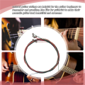 CGearuppt 3 Sets Guitar Strings Replacement Steel String for Acoustic Guitar (1 Brass Set, 1 Copper Set and 1 Multicolor Set). 