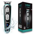 VGR V-055 Rechargeable Hair Trimmer Waterproof Wireless Electric Shavers Beard Hair Clipper Trimmer Tool. 