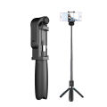Selfie Stick Phone Tripod Bluetooth Remote Extendable Monopod (Black). 