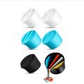 ARELENE 6 Pieces Split Cup for Paint Pouring, Reusable Silicone Split Cup Art Painting Fluid Cups Silicone Pouring Divided Cup. 