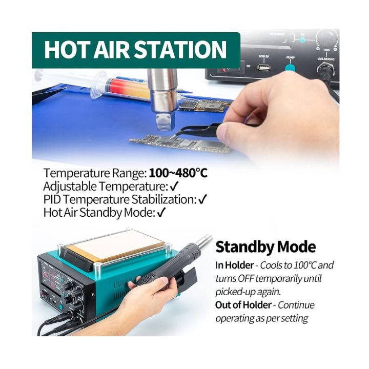 YIHUA%20853AAA-I%203-in-1%20Digital%20SMD%20Rework%20Station%20%20-%20Soldering,%20Desoldering,%20Hot%20AirGun%20&%20Preheat%20BGA%20-%20Image%203