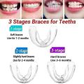 Dental Orthodontic Teeth Corrector Braces Tooth Retainer | Removable Teeth Straightening Trainer Tool | Reusable Dental Alignment Corrector for Oral Care, Smile Support & Teeth Positioning (Adults & Teens). 