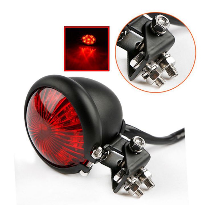 JAERBEE%204X%20Red%2012V%20LED%20Black%20Adjustable%20Cafe%20Racer%20Style%20Stop%20Tail%20Light%20Brake%20Rear%20Lamp%20Tail%20Light%20for%20Chopper%20-%20Image%207